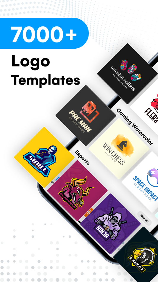 #1. Logo Maker _ AI Design Creator (iOS) 게시자: CONTENT ARCADE (UK) LTD.