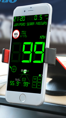 Speedmeter mph digital display screenshot 2
