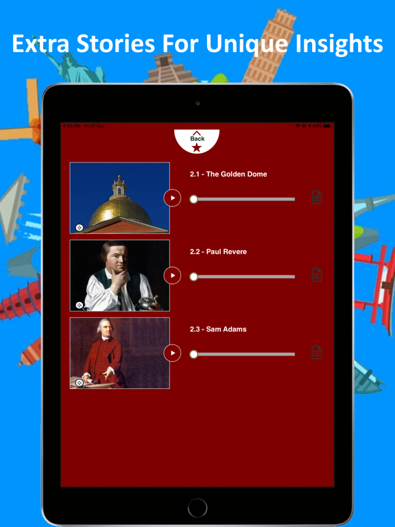 Storyteller | GPS Audio Tours iPad screenshot