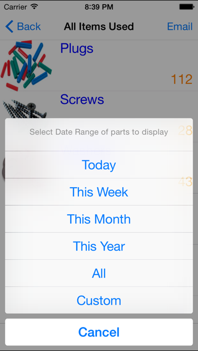 App screenshot