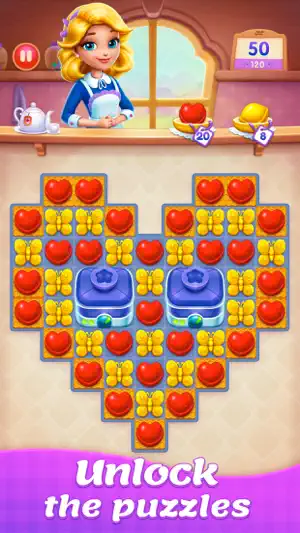 Candy Sweet Legend - Match 3 screenshot 1