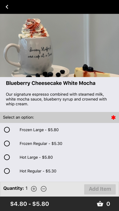 The Grounds Coffeehouse iPhone screenshot 3 - Food & Drink app