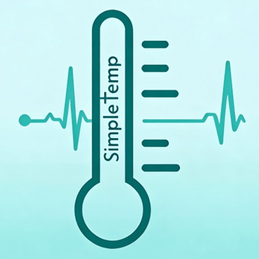 SimpleTemp: Body Temp Tracker app icon