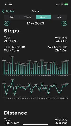 Steps - Walking & Running screenshot 2