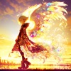Daily quotes, motivation icon