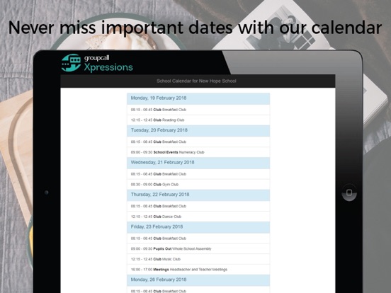 Screenshot #5 pour Groupcall Xpressions