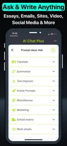 Chat AI App - AI Bot Agency screenshot #3 for iPhone