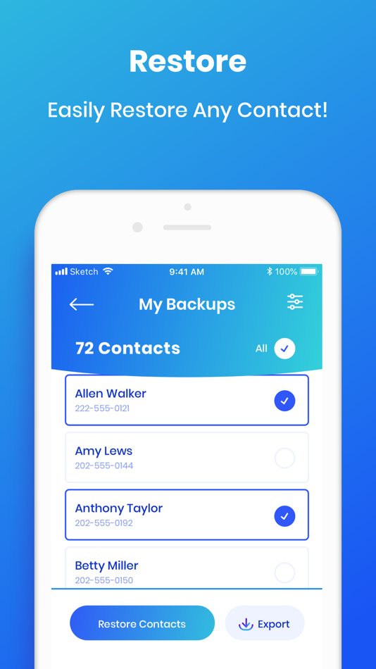 #4. Easy Backup. (iOS) 由: LSM Apps