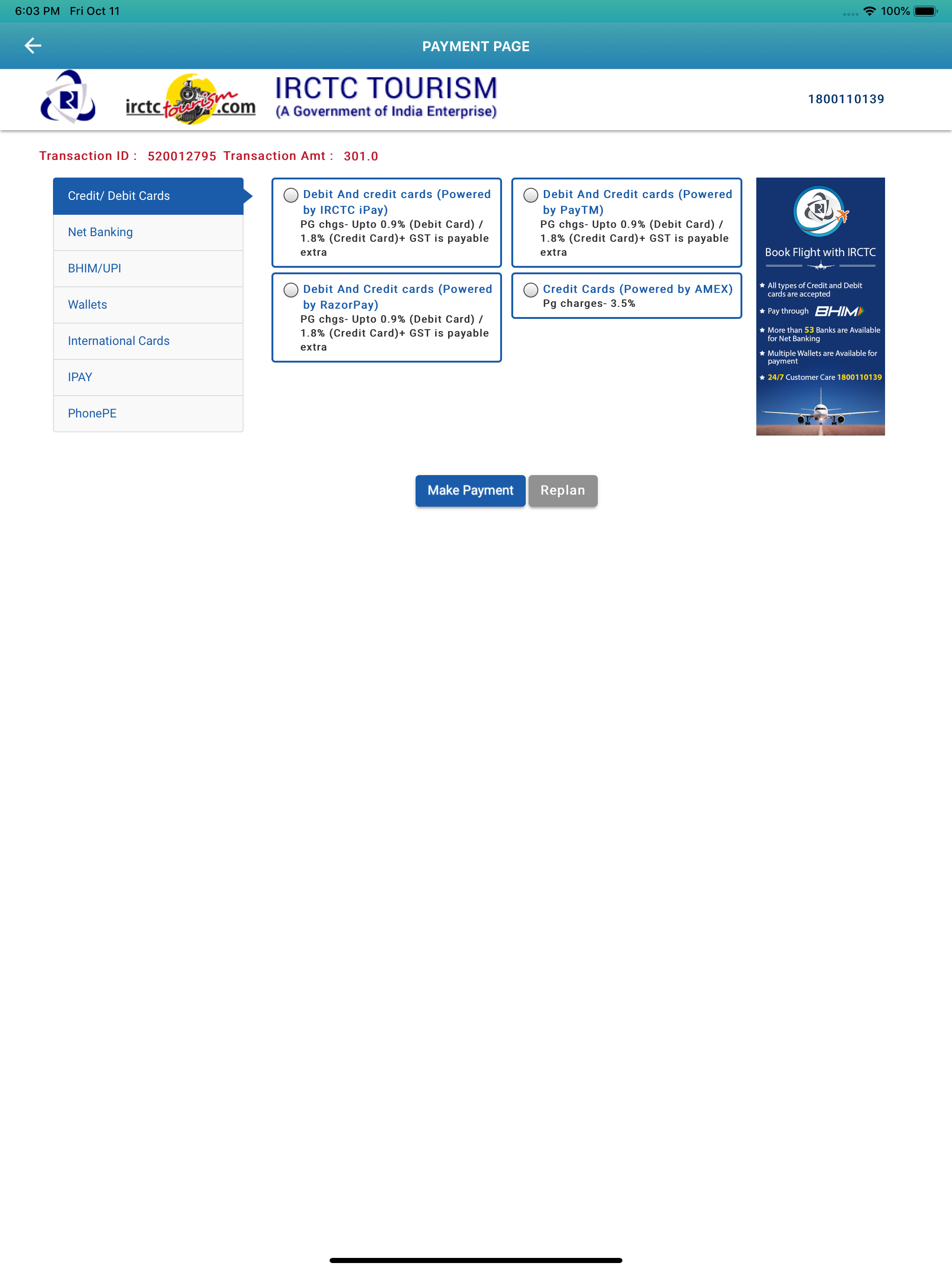 IRCTC Tourism screenshot 19