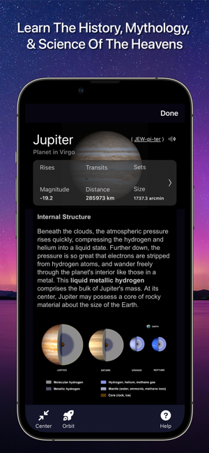 Skærmbillede af SkySafari Eclipse 2024