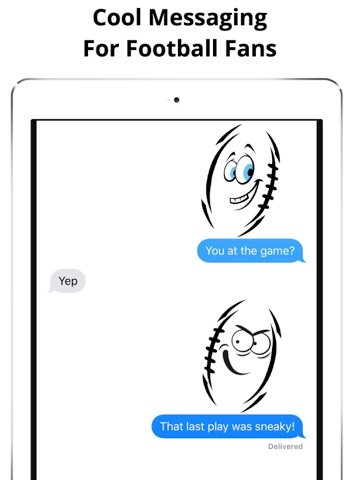 Football Emojis - Touchdown iPad screenshot