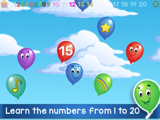 Kids Balloon Pop Language Game iPad screenshot 4 - Games app