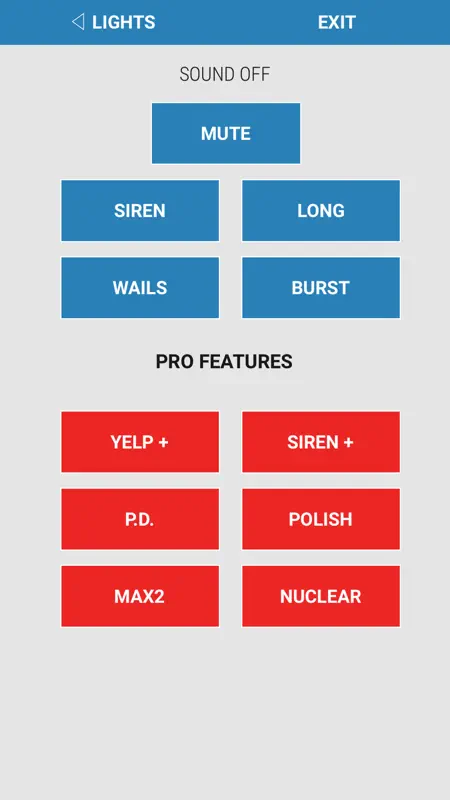 Police Siren & Lights PRO screenshot 3 of 4