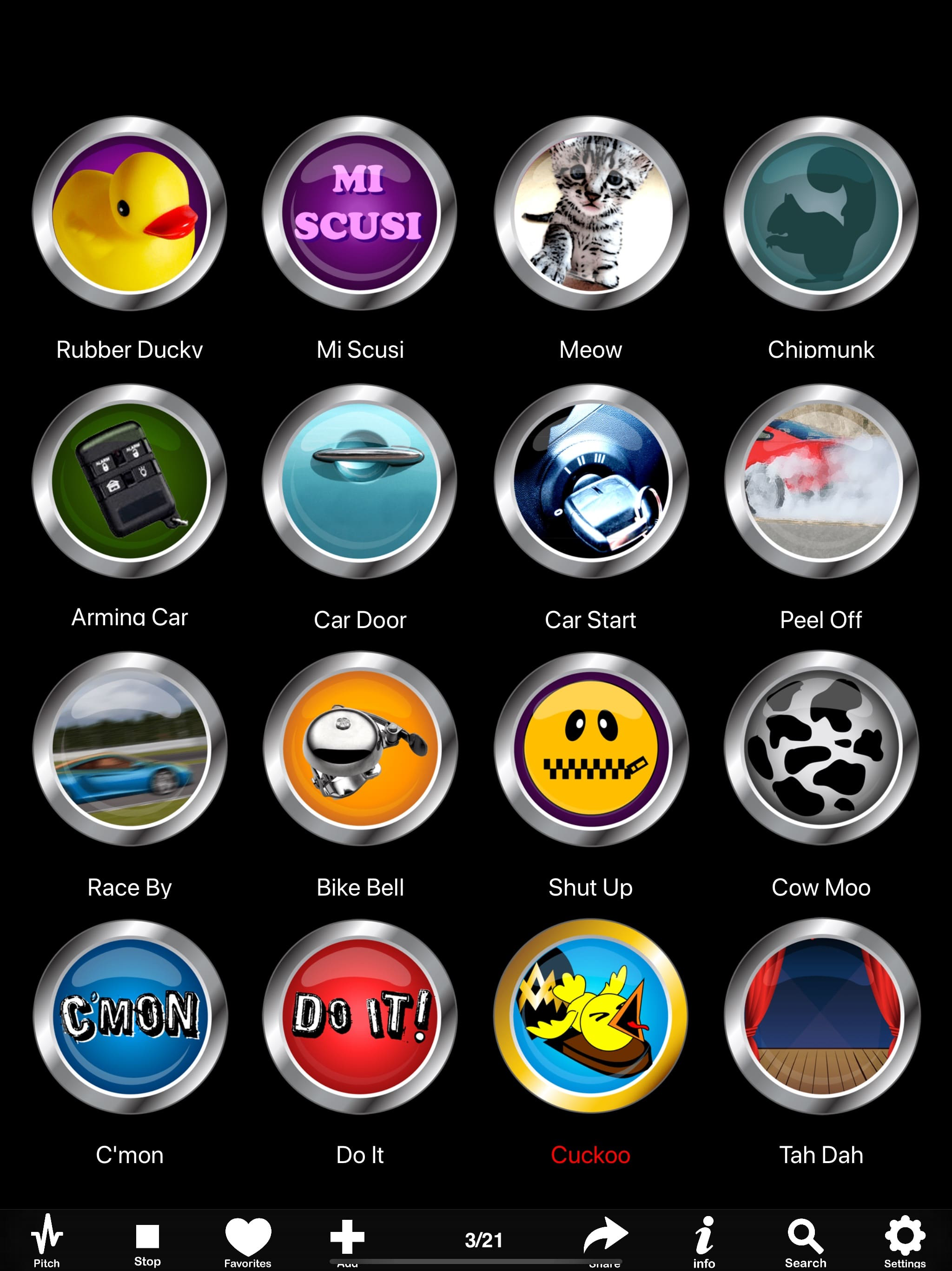 100's of Buttons & Sounds Lite