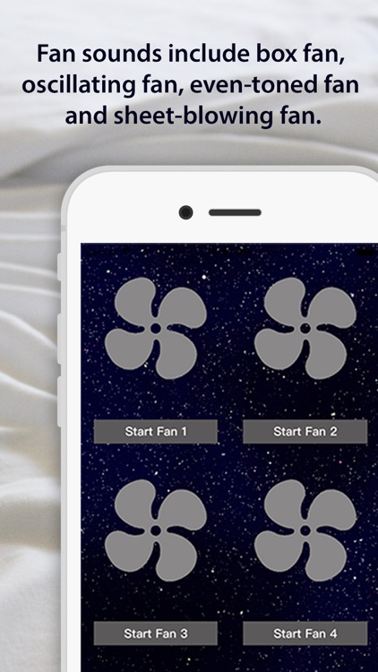 NiteFan - White Noise Fan App