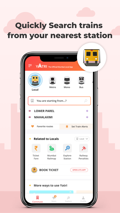 YATRI - City Travel Guide Screenshot