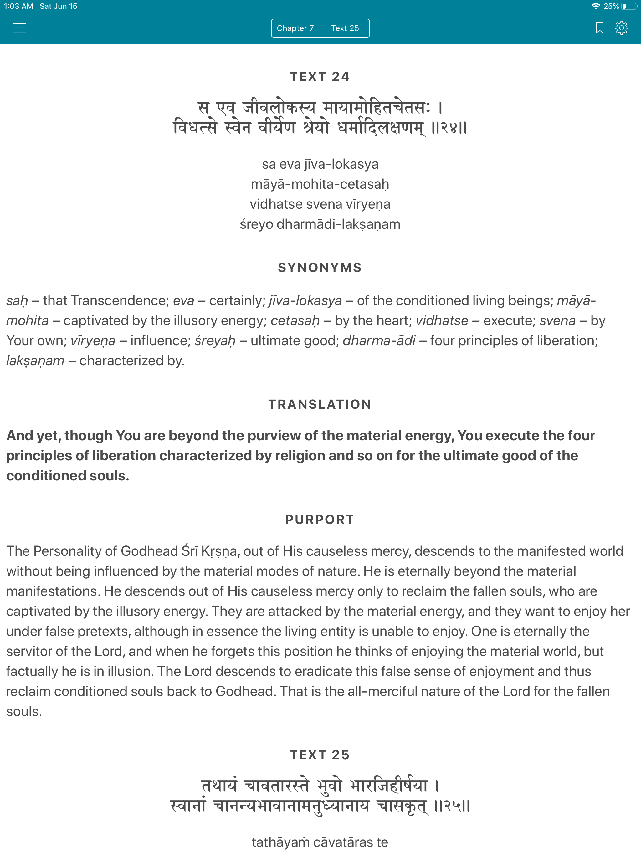 Srimad-Bhagavatam, Canto 1