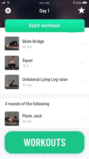 30 Day Fitness - Home Workout iPhone Screenshot 5