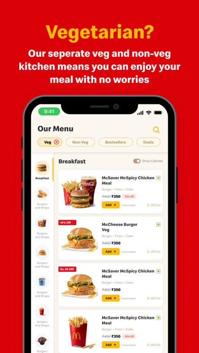 McDelivery India west & southのおすすめ画像7
