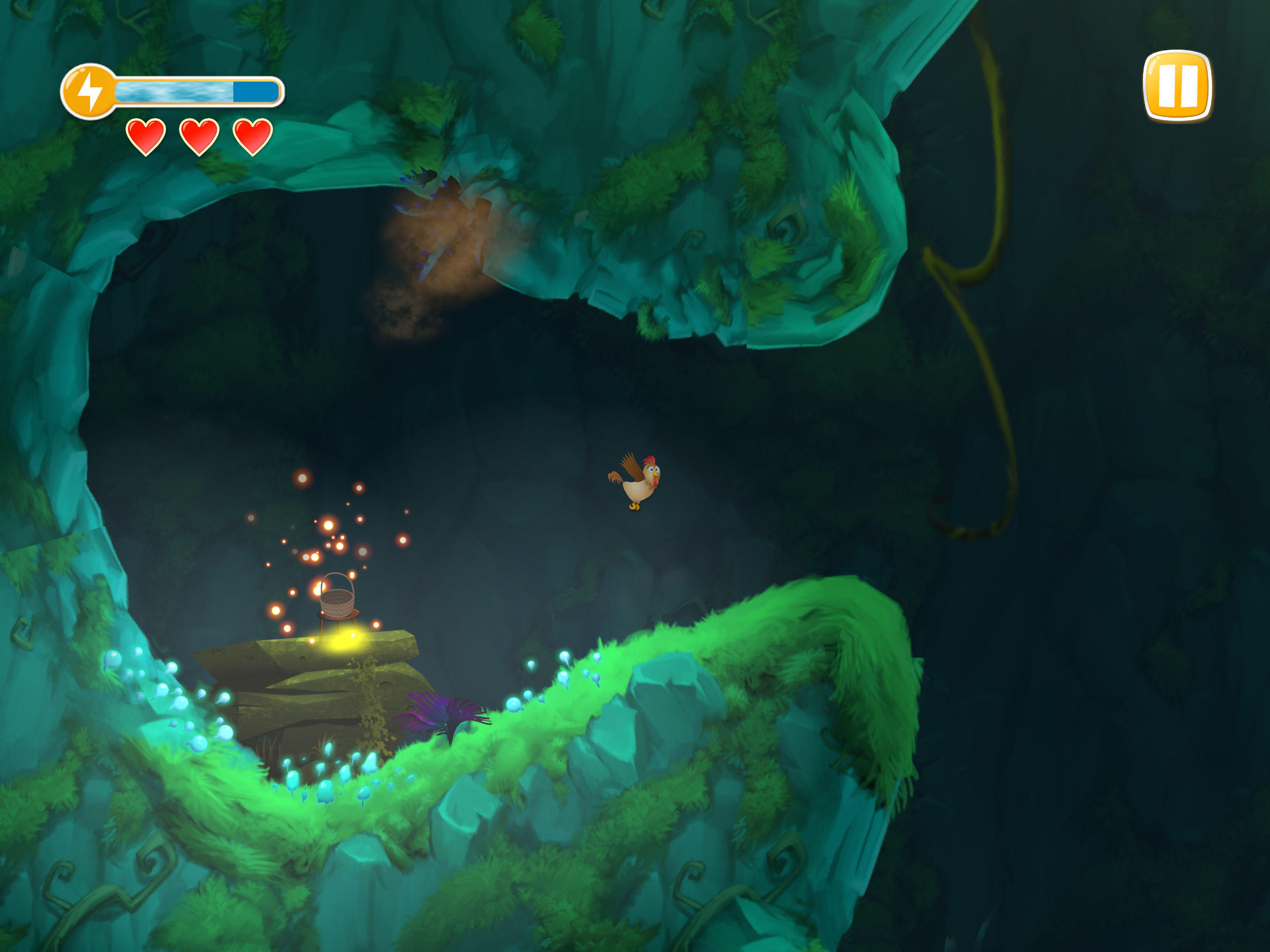 Feathery Fury: Chicken Odyssey screenshot 13