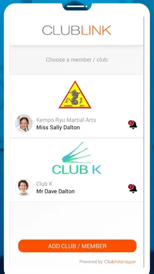 ClubLink screenshot 2