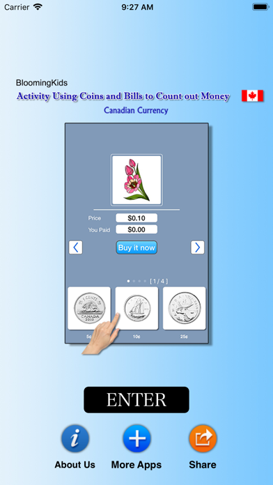 Screenshot #2 pour Activity Coins and Bills CAD