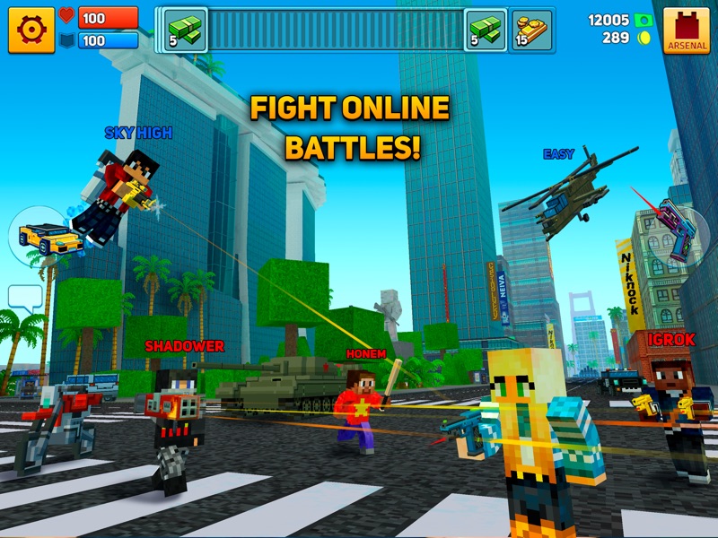 Block City Wars: Mafia Town screenshot 6