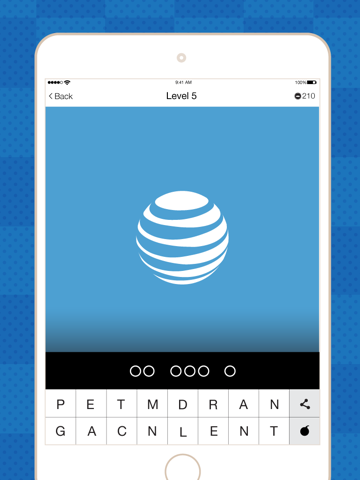 What's the Logo? - Word Game iPad screenshot