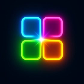 Neon Merge: Endless Puzzle