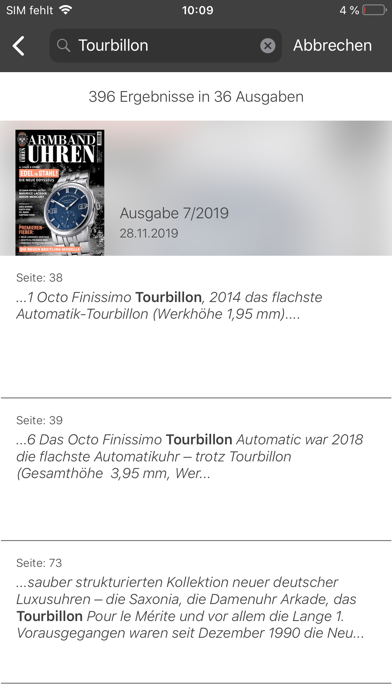 ARMBANDUHREN Magazin Screenshot