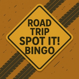 Road Trip Bingo – Spot It.