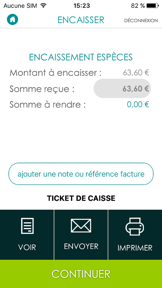 Up2pay Mobile screenshot