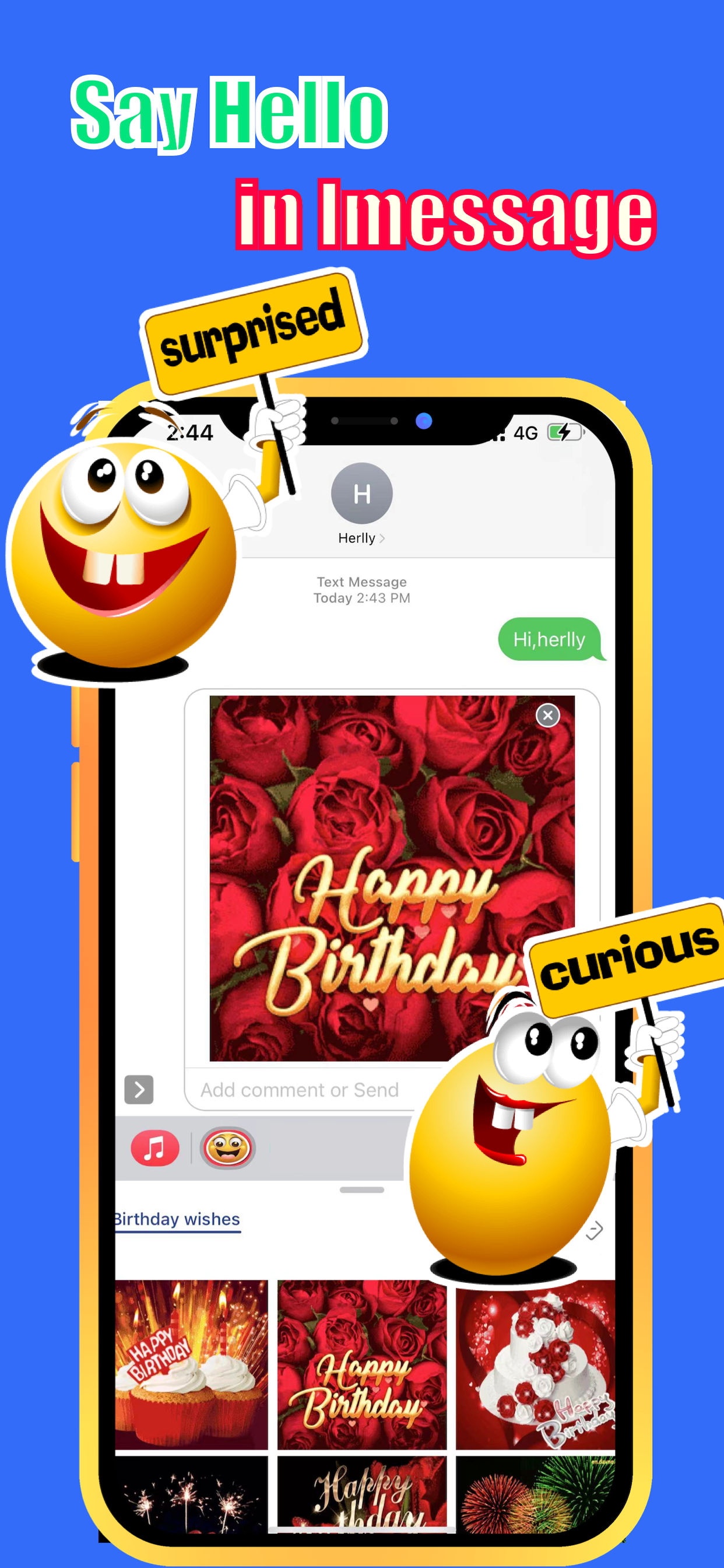 Daily Stickers & Gif