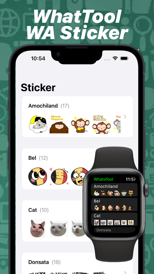 #7. WhatsChat: Whats Chat on Watch (iOS) Podle: 天祺 王