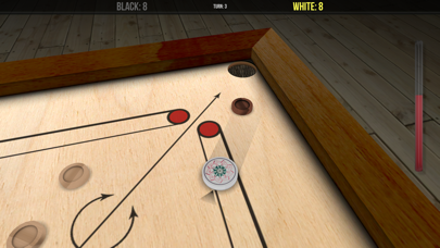 Carrom Deluxe 3D iPhone screenshot 5 - Games app