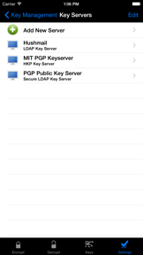 SecuMail screenshot