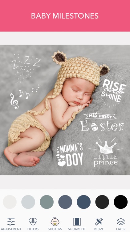 Pregnancy & Baby Milestone Art