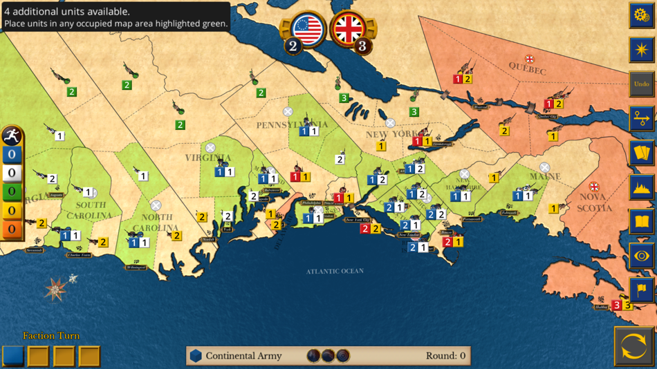 #3. 1775: Rebellion (iOS) Podle: Hunted Cow Studios Ltd.