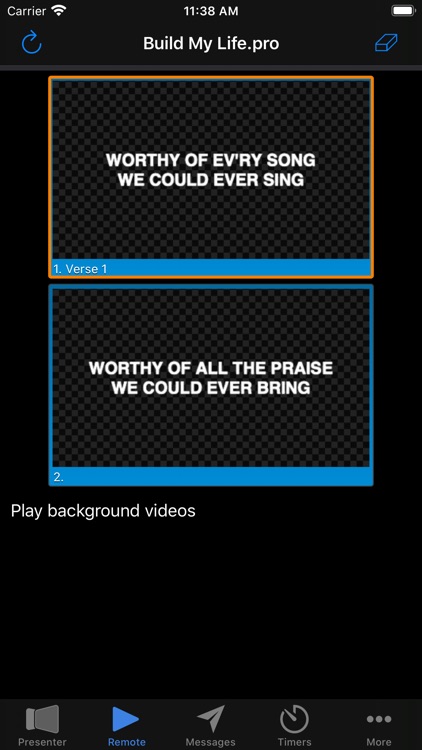 ProPresenter Remote Classic screenshot-3