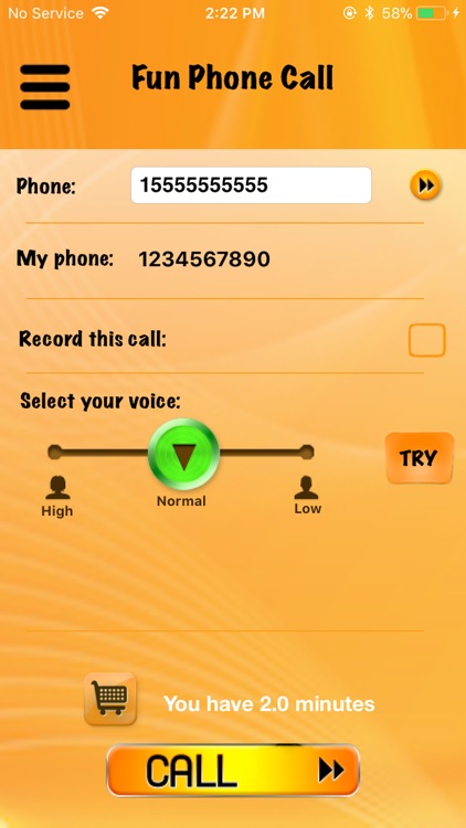 Fun Phone Call - IntCall screenshot-3