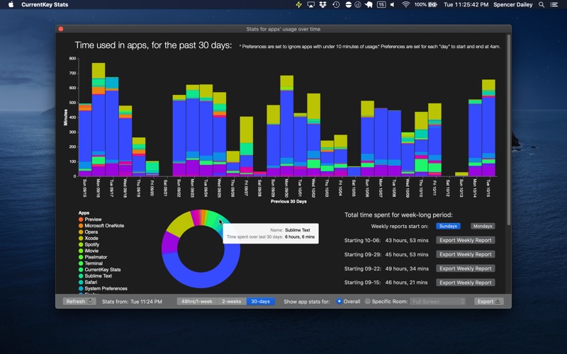 App screenshot
