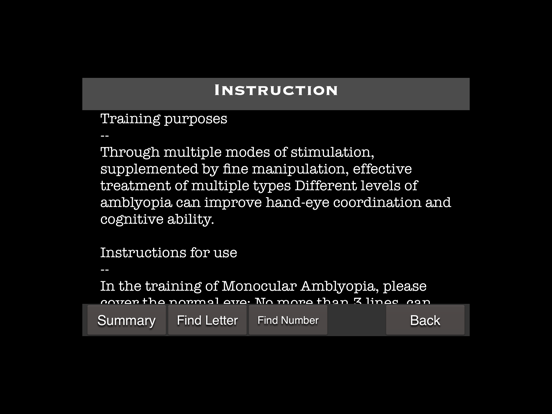 Screenshot #6 pour Amblyopia Lazy Eye Vision Fine
