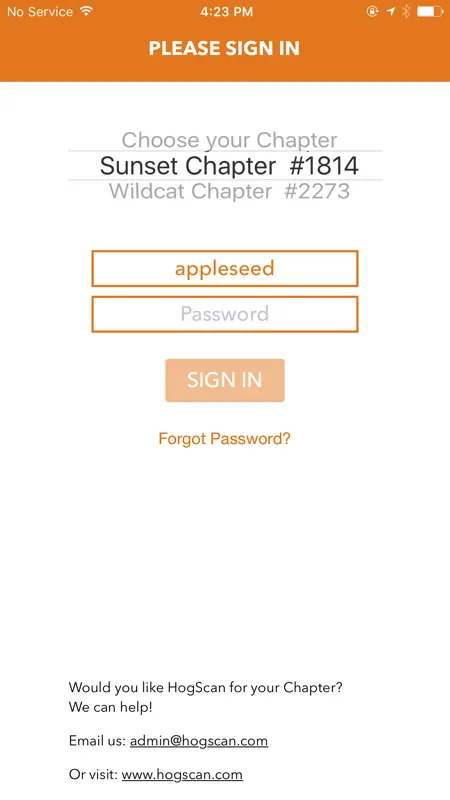 HOGSCAN screenshot 1 of 4
