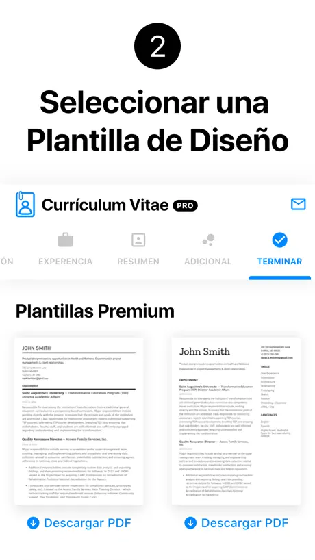 Currículum Vitae: Crear tu CV