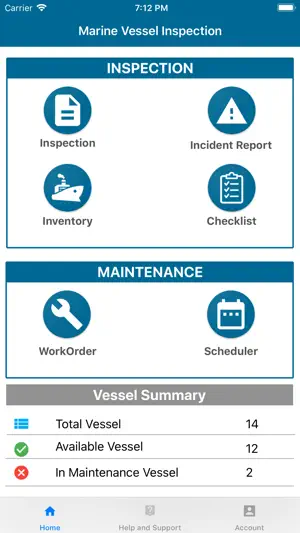 Marine Vessel Inspection screenshot 1