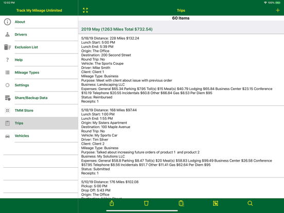 Track My Mileage Unlimited