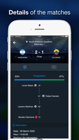 South American Qualifiers screenshot 3