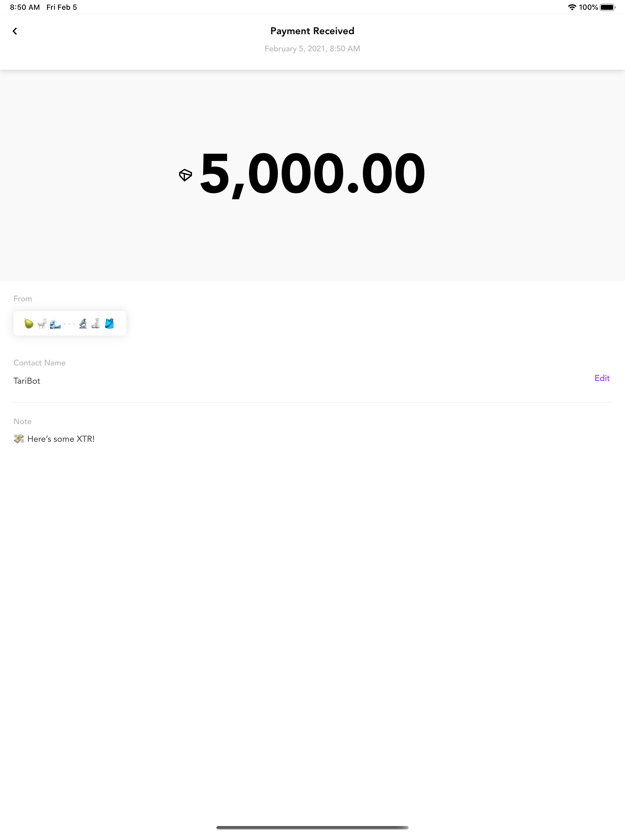 Tari Universe Wallet
