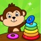 KidloLand Toddler Town Games is a fun educational app for preschool kids with 1000+ interactive games to play and learn easily