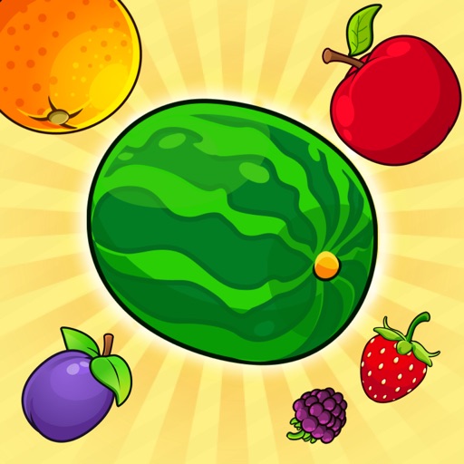 Striped Fruit: Watermelon Game icon